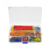100 U-Shape Solderless Breadboard Jumper Wire Kit