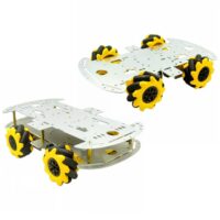 4 pcs Omni-directional Robot Car Chassis Kit