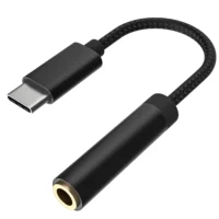 USB Type C To Aux Adapter (Jack Audio Cable for Phone)